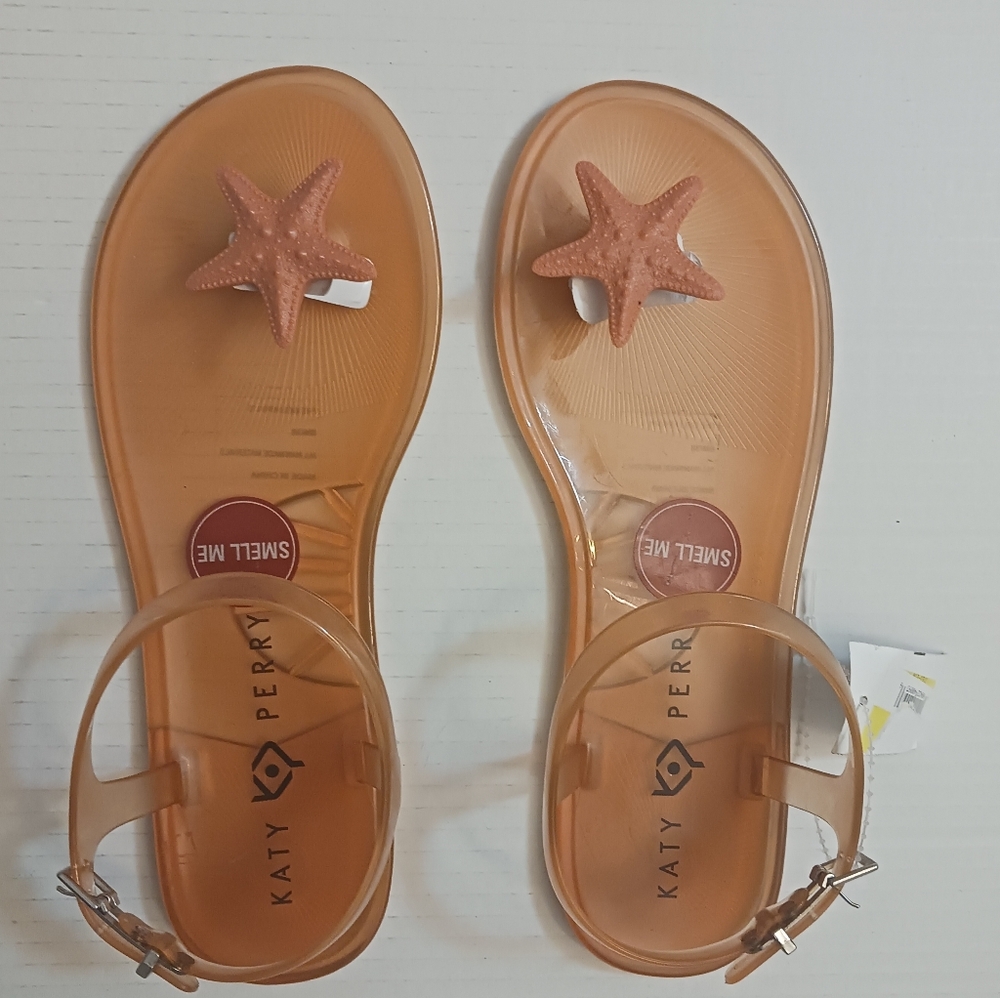 Katy Perry The Geli Star Fish Sandal - Size 8M New - Picture 3 of 5